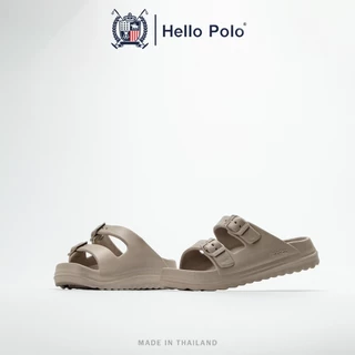 Hello Polo รองเท้าแตะผู้หญิง รองเท้าแตะผู้หญิงแฟชั่น สายคาดคู่ เบาสบาย พื้นนุ่มมาก กันลื่นและทนทาน ลำลอง วัสดุEVA HP8051