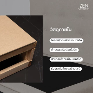 ZEN Collection เตียงนอน ฐานเตียง+หัวเตียง 6ฟุต 5ฟุต 3ฟุตครึ่ง (ไม่รวมที่นอน) JESSIE Bedding Frame รับประกัน 3 ปี