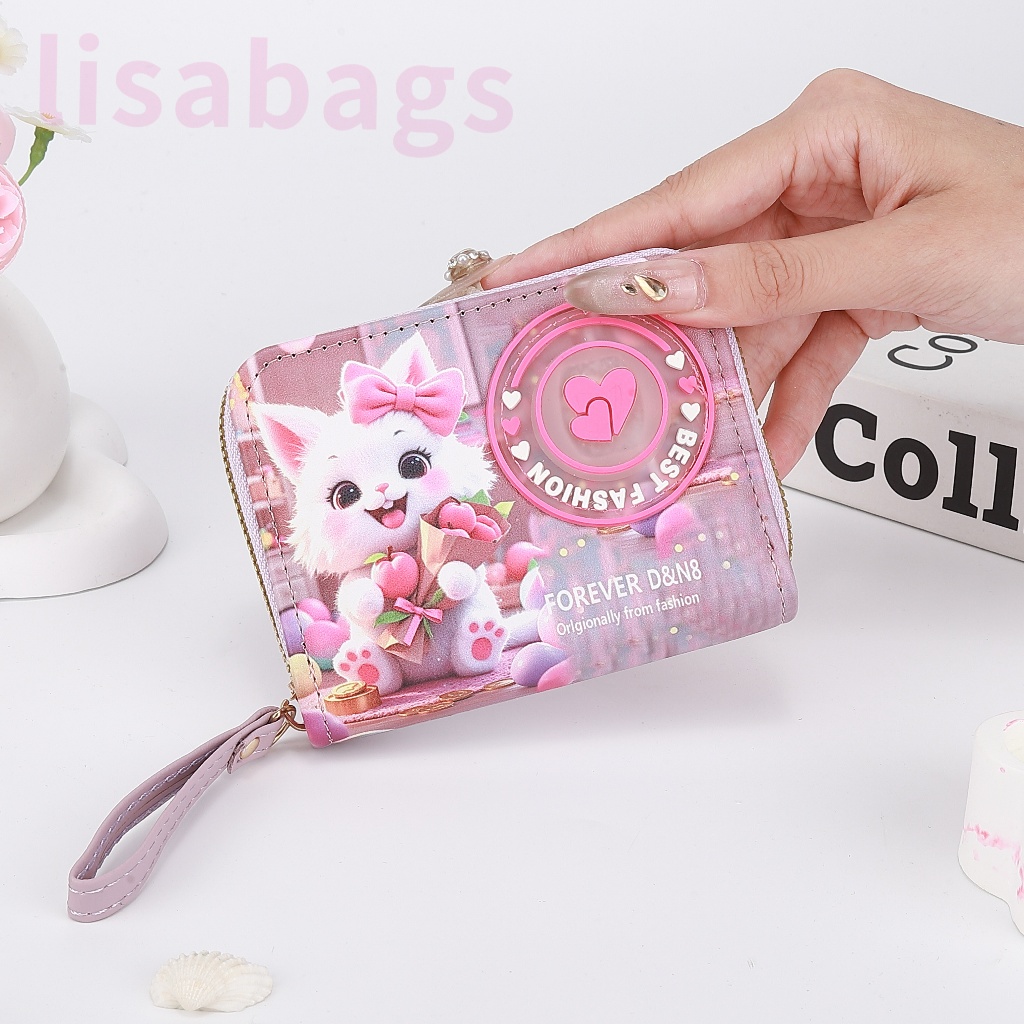 SA3#พร้อมส่ง.8สี กระเป๋าสตางค์ผู้หญิง กระเป๋าสตางค์ใบสั้น กระเป๋าสตางค์น่ารัก กระเป๋าสตางค์ พร้อมช่องใส่บัตร สําหรับผู้