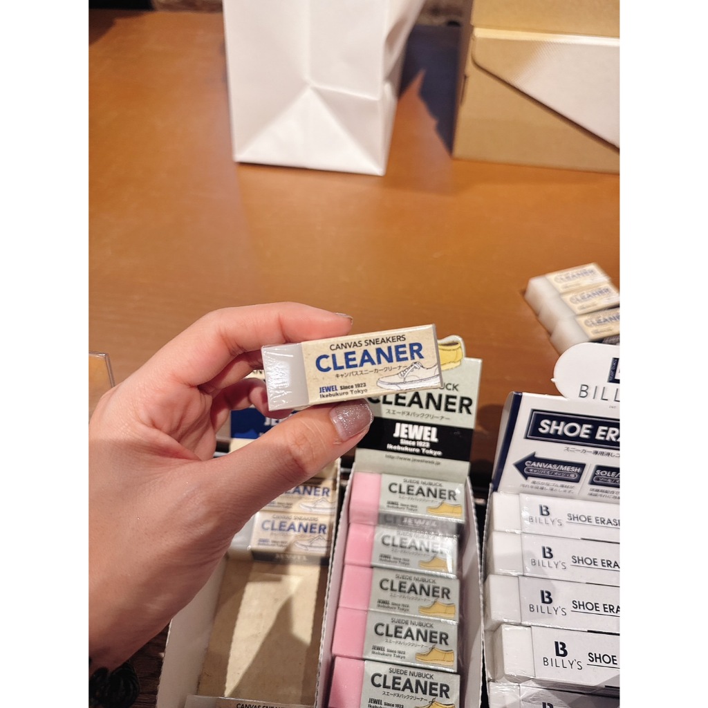 JEWEL CLEANER  Made in Japan  ยางลบลบคราบรอยเปื้อนบนรองเท้า จากญี่ปุ่น