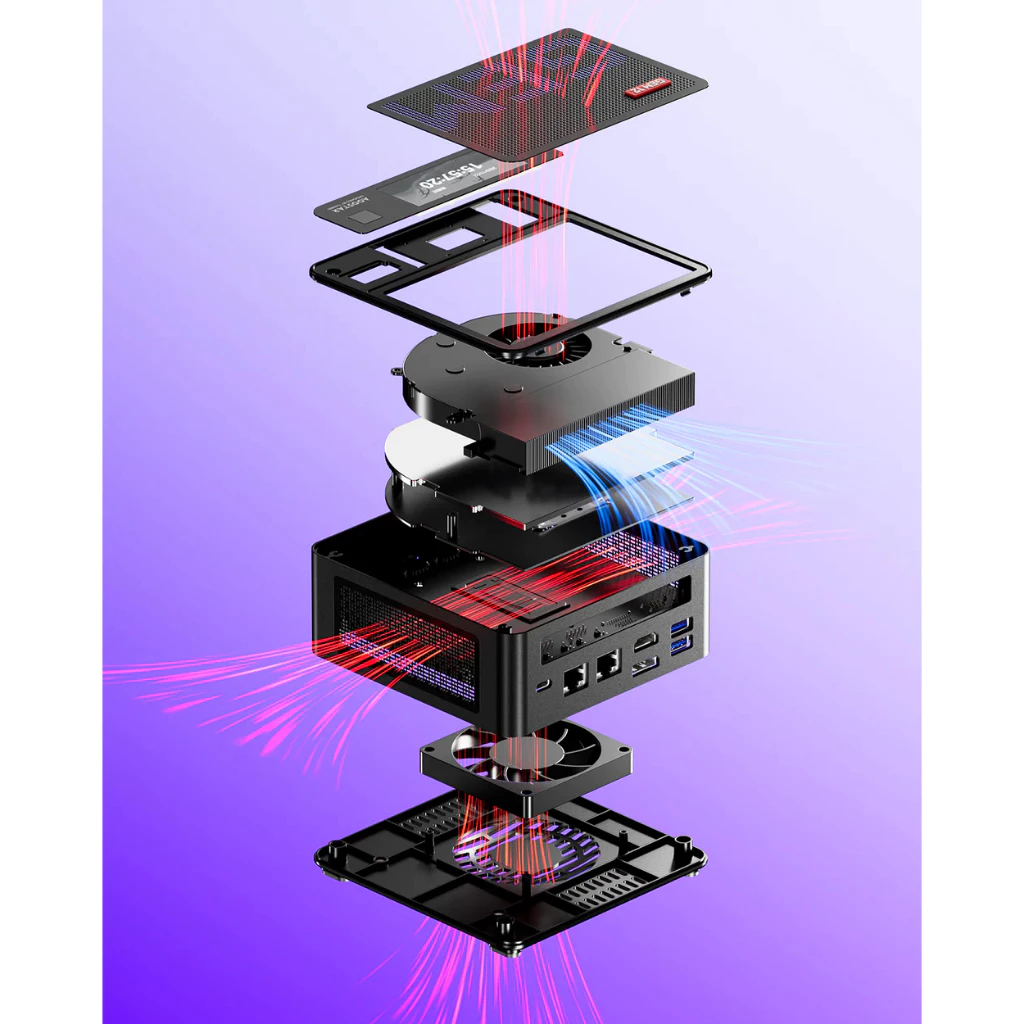 คอมพิวเตอร์ mini PC AOOSTAR GEM12