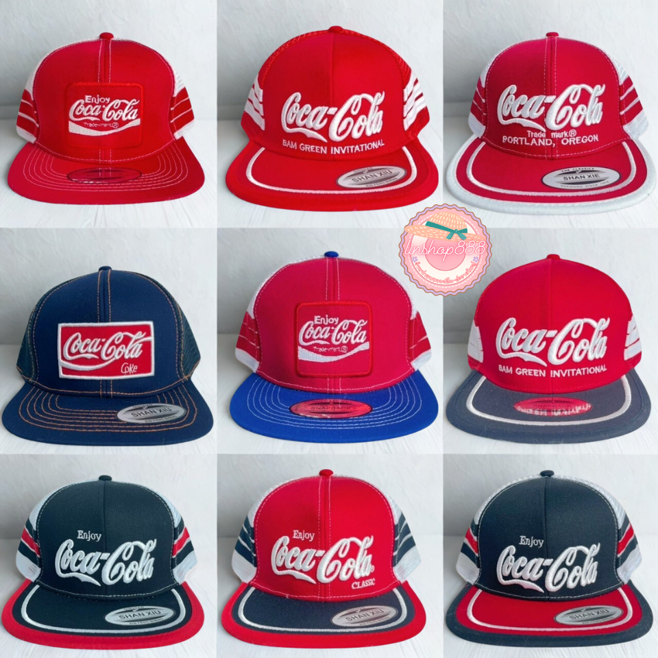 หมวกวินเทจ สไตส์ฮิปฮอป ลายสุดฮิตๆ พร้อมส่งทุกใบ