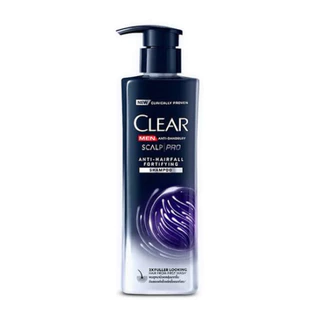CLEAR MEN เซ็ทแชมพูลดผมร่วง ลดผมบาง เพิ่มวอลลุ่ม ยาสระผมผู้ชาย (สูตรลดผมขาดหลุดร่วง ผมบาง ) แชมพู 300 มล. และ เซรั่ม