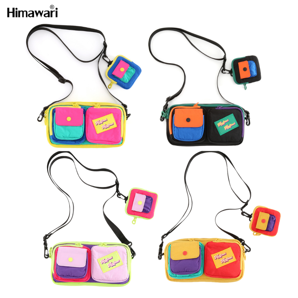 กระเป๋าสะพายข้าง กระเป๋าแฟชั่น ฮิมาวาริ HIMAWARI Crossbody bag รุ่น HM 8011