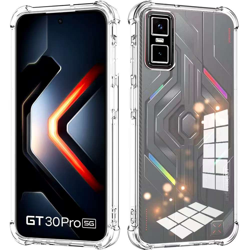 Infinix GT 30/Infinix GT 30 Pro(พร้อมส่งในไทย)เคสTPUใสกันกระแทกแบบคลุมกล้องInfinix GT 30 5G/Infinix 