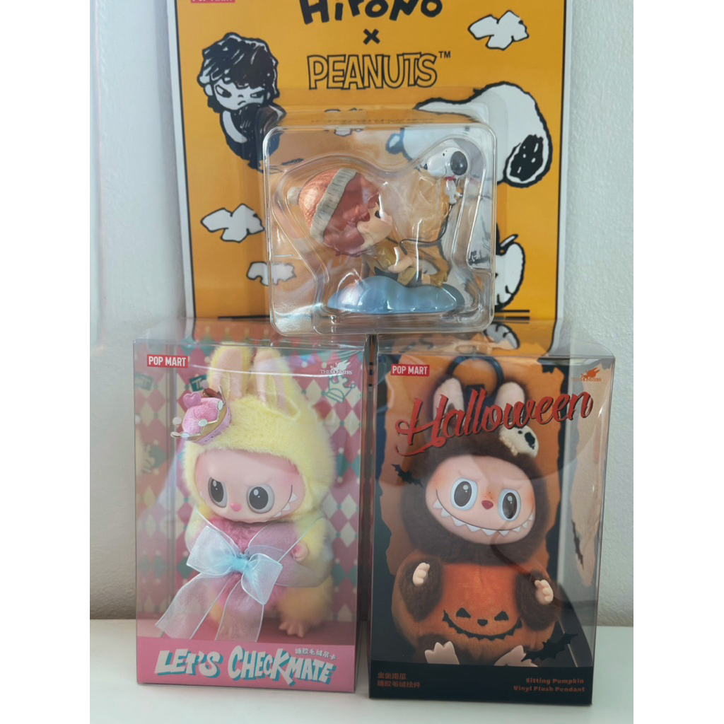 labubu halloween / labubu checkmate