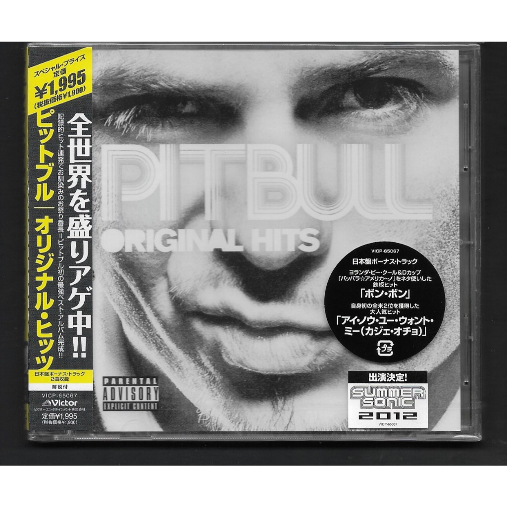 CD,Pitbull - Original Hits (2012)(Japan)