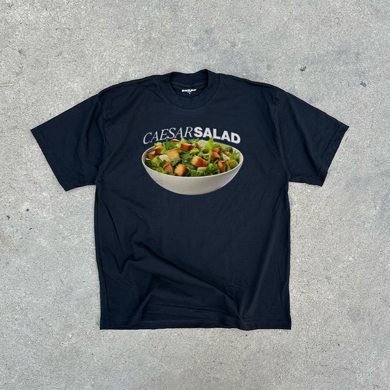 Food is art - COTTON100% - เสื้อยืดทรงโอเวอร์ไซส์ - รูปที่ 4