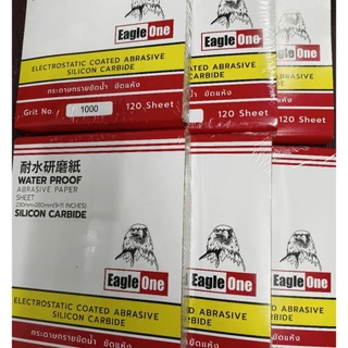กระดาษทรายน้ำ ขัดเหล็ก Eagle One (ยกแพ็ค/120 แผ่น)