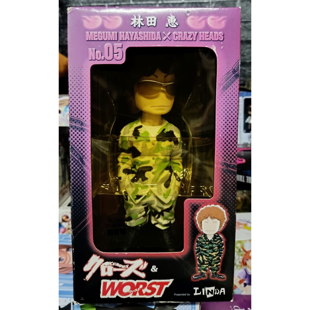 ของแท้ CROWS X WORST CRAZY HEADS ใหม่