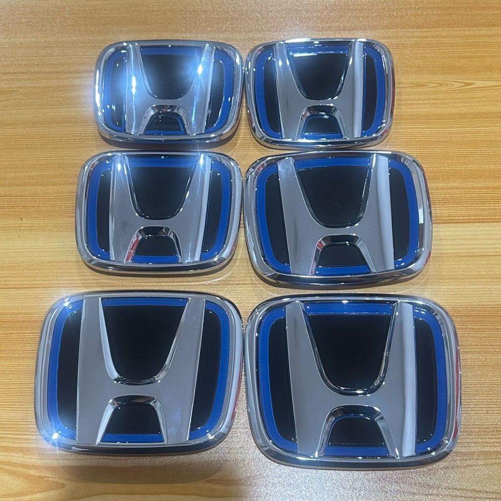 โลโก้  H  สีไฮบริท ติดรถ Honda ราคาต่อชิ้น ตกแต่งรถยนต์ เพื่อความสวยงาม
