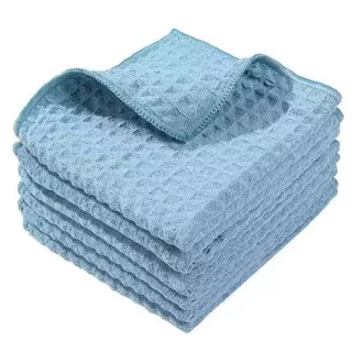 ซื้อ 1แถม 1 ส่งเร็วร้านไทยผ้าเช็ดทำความสะอาดวาฟเฟิล สำหรับร้านกาแฟและชานม บาร์ ครัวเรือน ผ้าเช็ดจาน ผ้าเช็ดแก้ว(มี 3 สี)