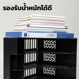 Bantex กล่องใส่เอกสาร แฟ้มตั้งโต๊ะเก็บเอกสาร A4 มีช่องด้านหน้า จัดระเบียบเอกสาร File Organizer