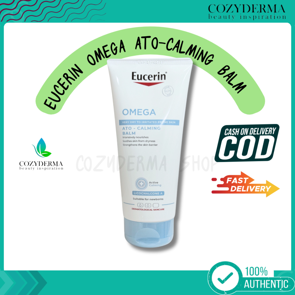 EUCERIN OMEGA ATO-CALMING BALM 200ML สำหรับฺผิวแห้งมาก ผื่นภูมิแพ้
