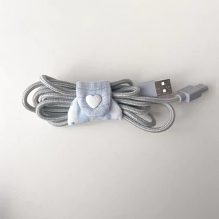 ♡ พร้อมส่ง | Cable holder ที่รัดสายชาร์จ จัดระเบียบ สายไฟ สายชาร์จ