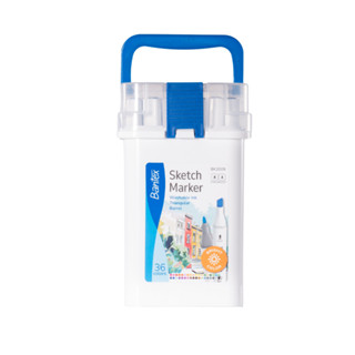 Bantex ปากกาอะคริลิค 12 / 24 / 36 ปากกาเมจิก ระบายสี สำหรับว…