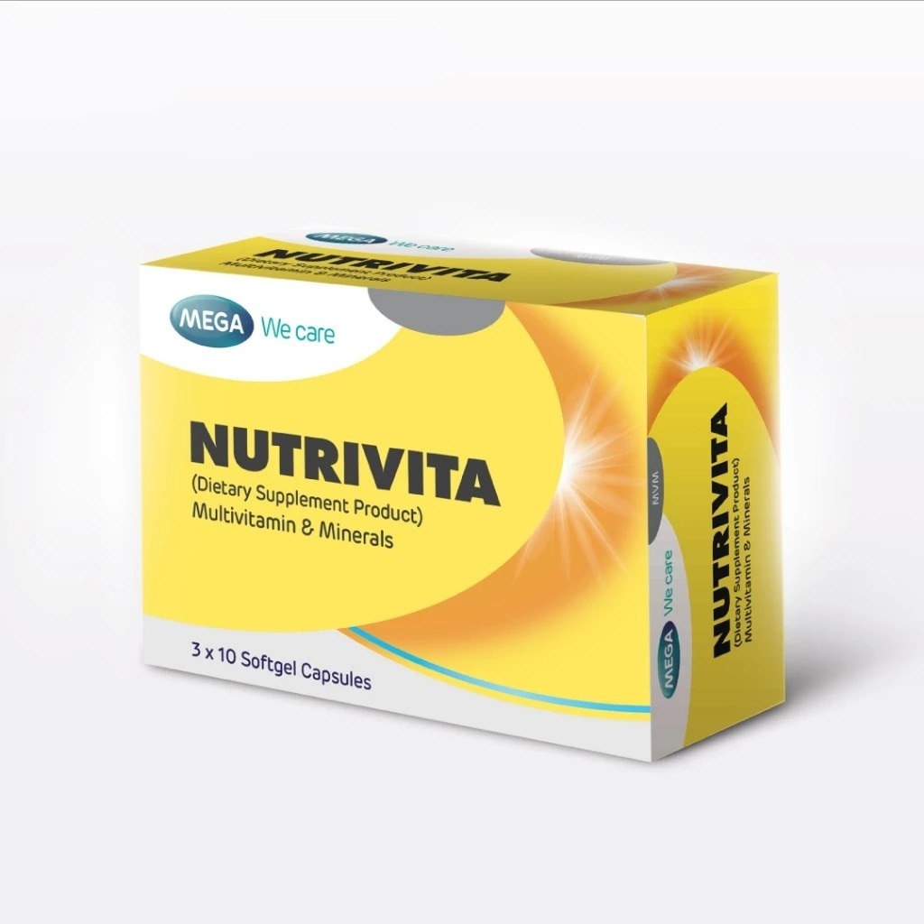 MEGA NUTRIVITA นูทริไวต้า (FOOD) 3X10'S