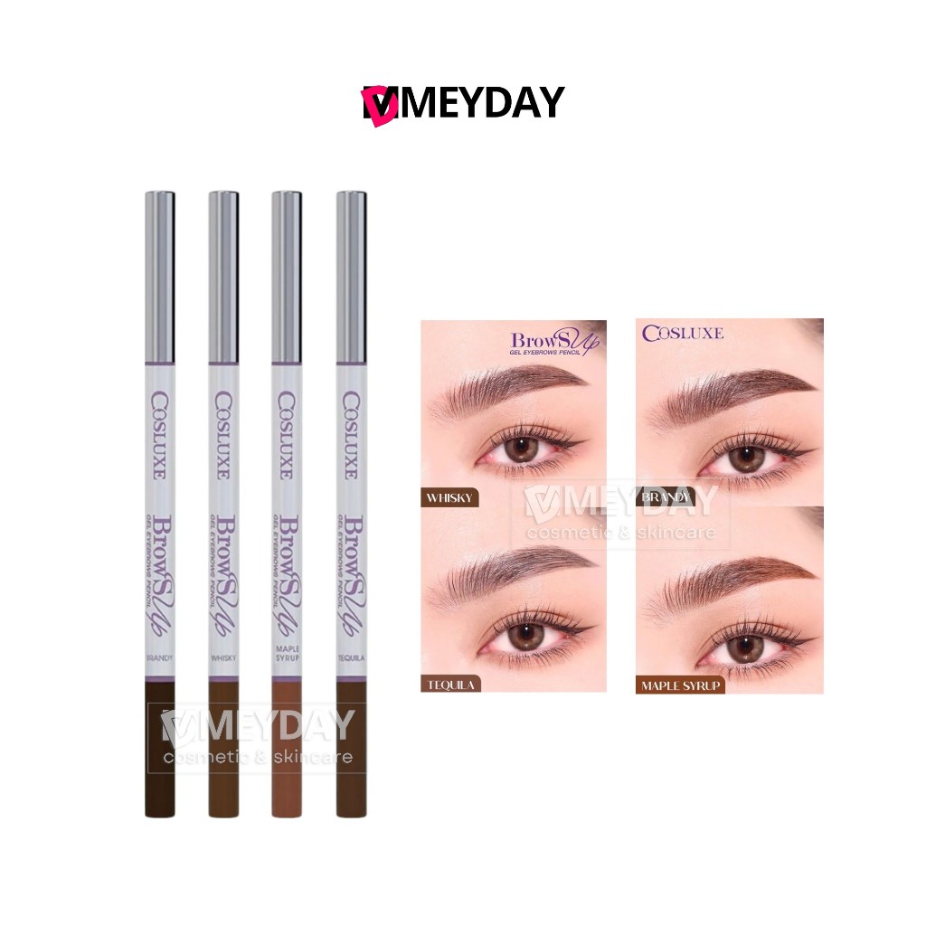 Cosluxe Browsup Gel Eyebrows Pencil คอสลุคส์ โบรว์ซัพ เจล อายโบรว์ เพนซิล ดินสอเขียนคิ้ว 0.1g