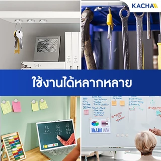 KACHA แม่เหล็กทรงกลม นีโอไดเมียม ความหนา 1-5 มิล แม่เหล็กแรงสูง M3-M20 Magnet Neodymium grade N35