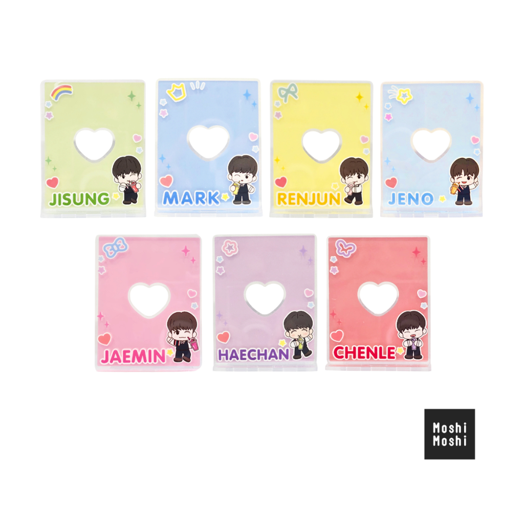 Moshi Moshi x NCT DREAM Acrylic Photo Stand อะคริลิคสอดรูป ลิขสิทธิ์แท้ รุ่น 6100004738-4744