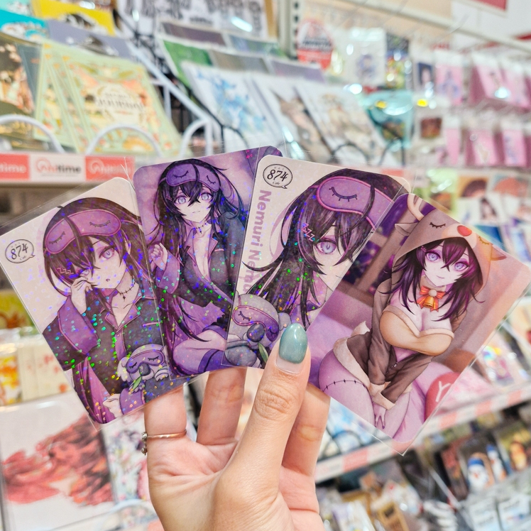 Photocard โฟโต้การ์ด รวมลาย เนมุ สาวสวยน่ารัก การ์ดเลิศ ๆ ของวีทูเบอร์คนสวย สะสมด่วน! [Nemuri Nemu]