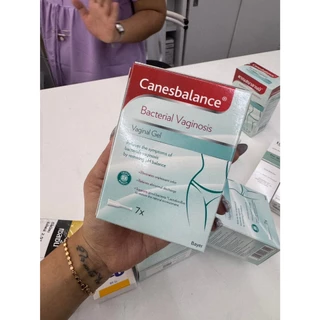Canesbalance Vaginal Gel คาเนสบาลานน์ เจลสำหรับช่องคลอดอักเสบจากแบคทีเรีย บรรจุ 7 หลอดละ 5 มล. 20415