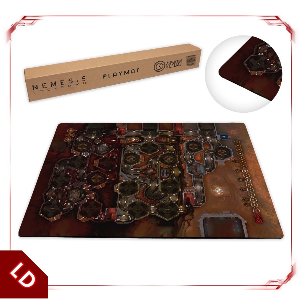Nemesis Lockdown: Playmat [BoardGame]