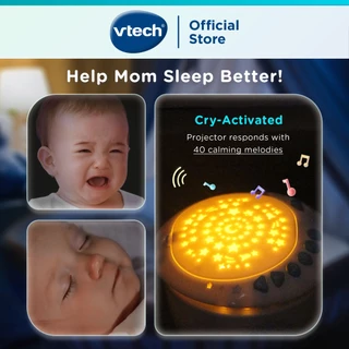 VTech Sheep Soothing Toys Light Projection Crying Sensor Crib toys New Born Baby Mobile Toys [80-550500] ของเล่นปลอบประโ