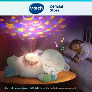 VTech Sheep Soothing Toys Light Projection Crying Sensor Crib toys New Born Baby Mobile Toys [80-550500] ของเล่นปลอบประโ