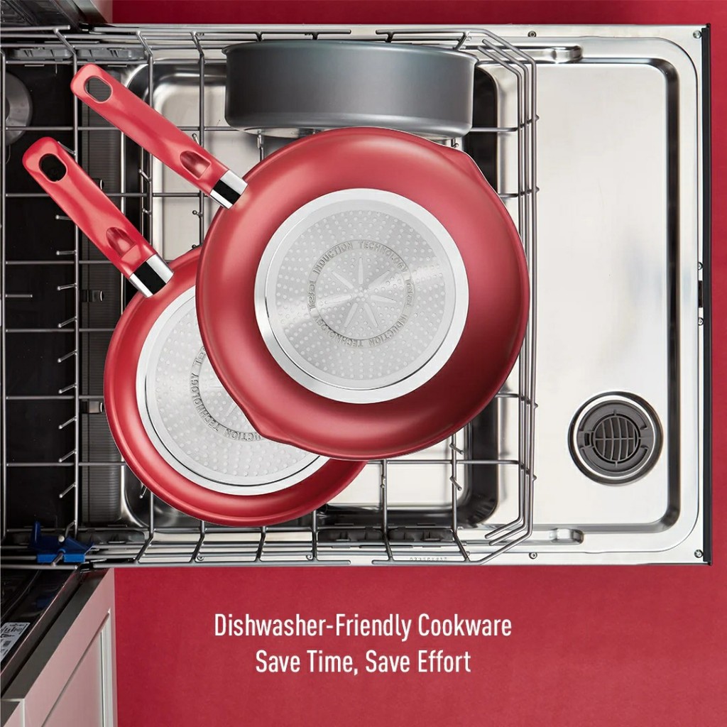 Tefal CW ชุดกระทะ So Chef รุ่น G135S295 2 ชิ้น กระทะก้นแบน 24 ซม. และก้นลึก 28 ซม.