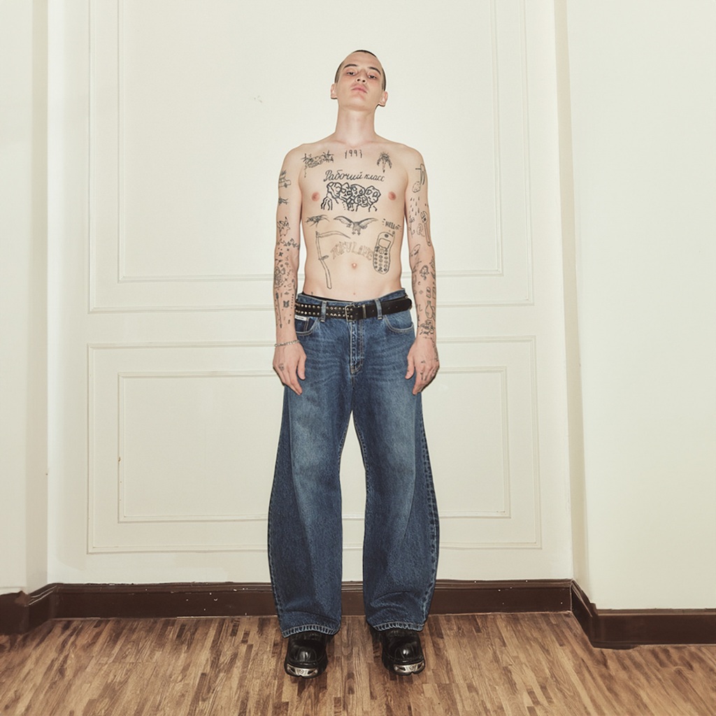 PONY STONE  NELSON  Curved jeans