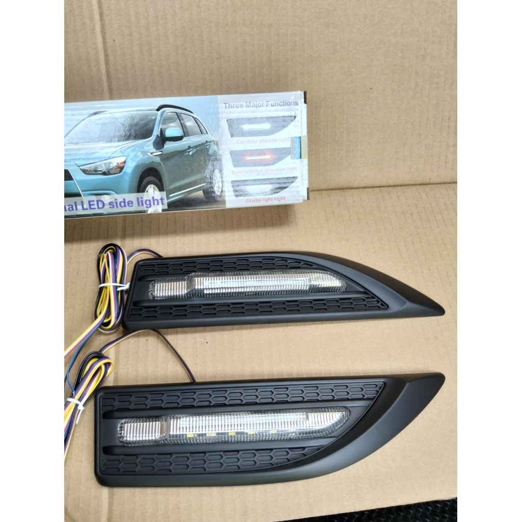 ไฟแก้ม สีดำ มีไฟ Ycl-723