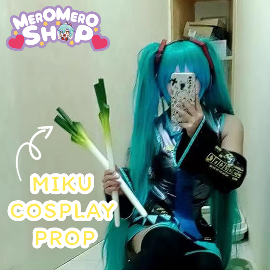 ต้นหอมมิคุ MIKU VOCALOID COSPLAY PROP พรอพคอสเพลย์