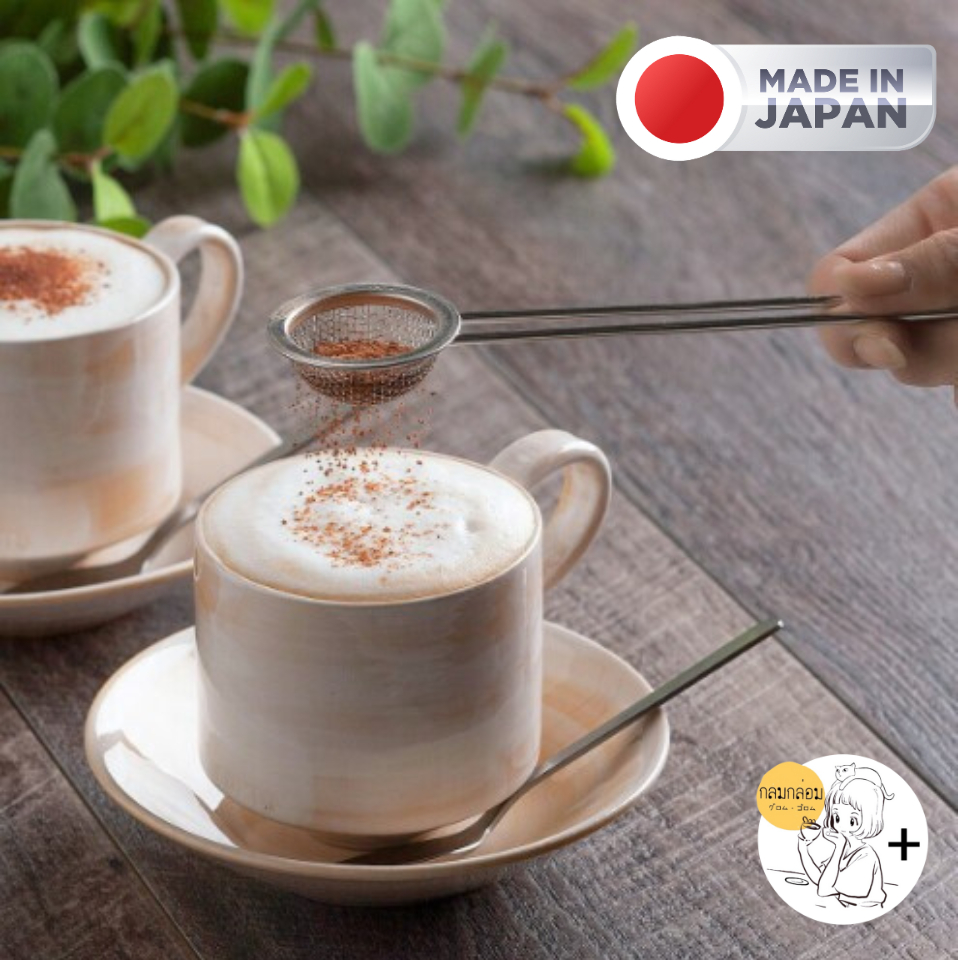 Shimomura Coffee Kohan Powder Spoon ช้อนร่อนผงขนาดเล็ก