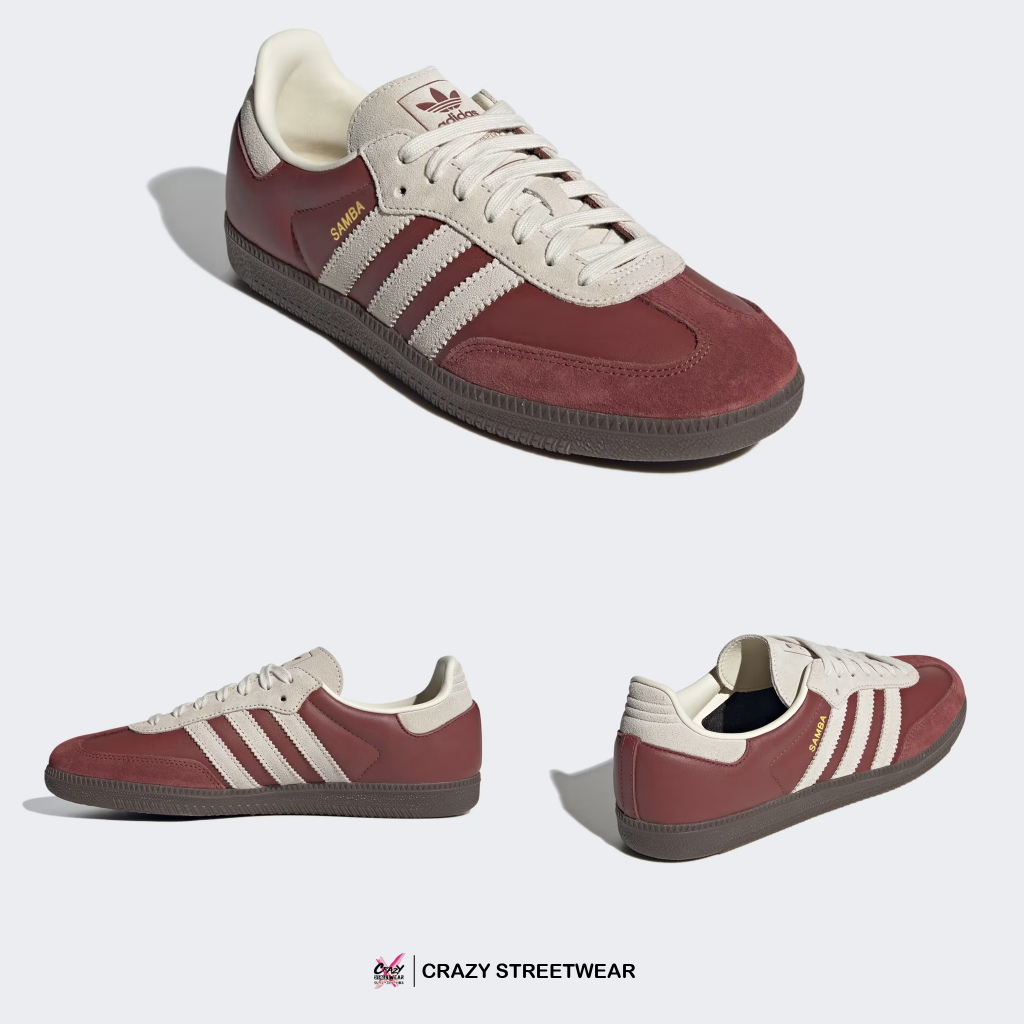 Adidas Samba OG ของแท้ 100% ( JI3216 / JI3215 ) ลิขสิทธิ์แท้ อดิดาส รองเท้าผู้ชาย อดิดาส แซมบ้า ราคา ถูกที่สุด ดีลบีเคเค แกลเลอรีภาพที่ 5
