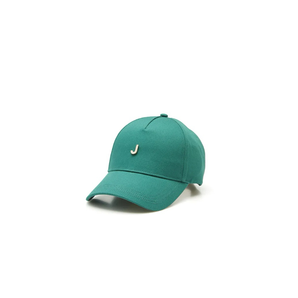 Jaspal ของแท้💯, หมวกแก็ป หมวกเบสบอล โลโก้ตัวอักษร ปรับสายได้, สีเขียว - Rhinestone Logo Baseball Cap