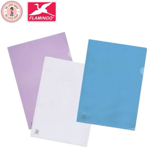 Flamingo แฟ้ม แฟ้มซอง ฟลามิงโก้ (รหัส ECO 310) ขนาด A4 แฟ้มส…