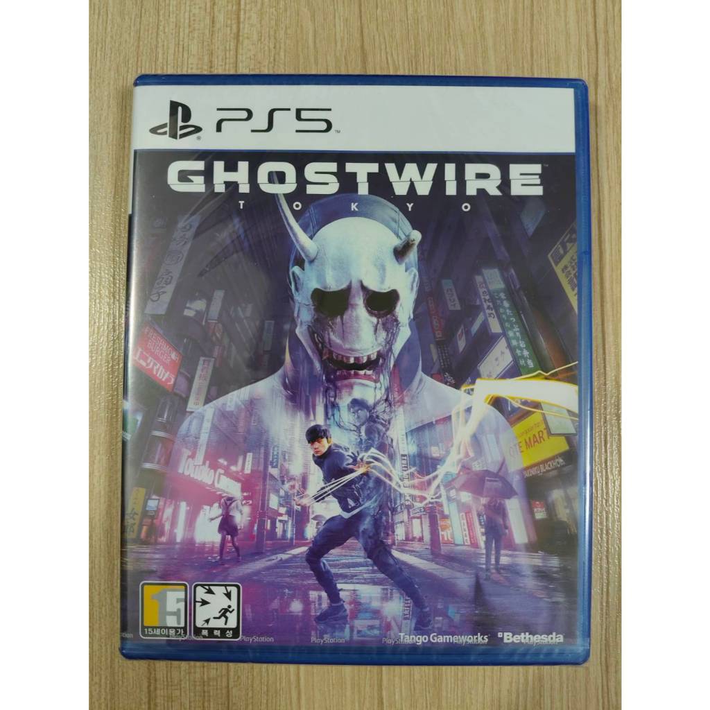 (พร้อมส่ง) มือ 1 PS5 Ghostwire Tokyo (Z3/Asia) เลือก Eng ได้ ปกเกาหลี ของใหม่ในซีล Ghostwire: Tokyo