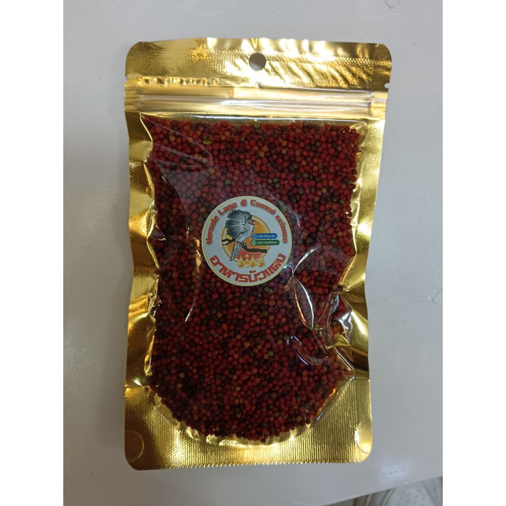 อาหารนกบัวแดง ขนาด 100 กรัม