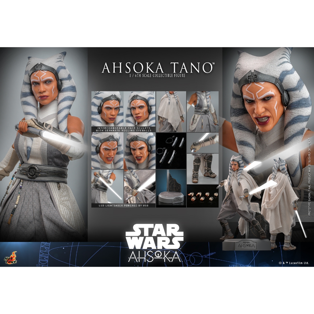 Hot Toys TMS118 1/6 Star Wars: Ahsoka™ - Ahsoka Tano™