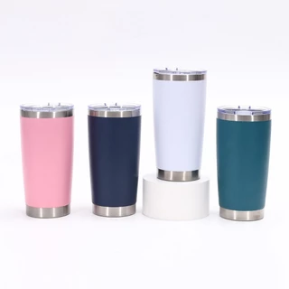แก้วเยติ เก็บความเย็น20oz. รักษาอุณหภูมิ พร้อมส่งที่ไทย ผลิตจากสแตนเลสแท้ sus304 มีหลายสีให้เลือก