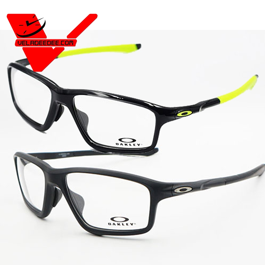 กรอบแว่นสายตา OAKLEY A Crosslink Zero OX8080 0758 (สีดำด้าน) OX8080 0258 (สีดำเงาขาเหลือง) OX8080 01