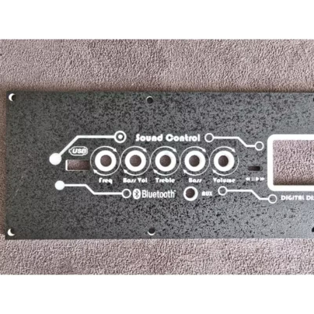 เพลทอคิลิค เพลทไฟ ใช้งานกับแอมป์ HT21