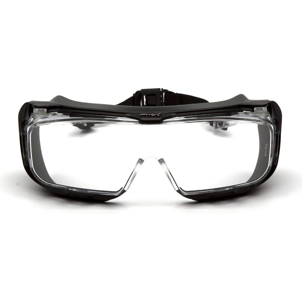 Pyramex Cappture Pro - Clear Lens แว่นครอบ แว่นสายตา สำหรับกิจกรรมที่ต้องการความคล่องตัว กันลม กันยูวี กันฝุ่น