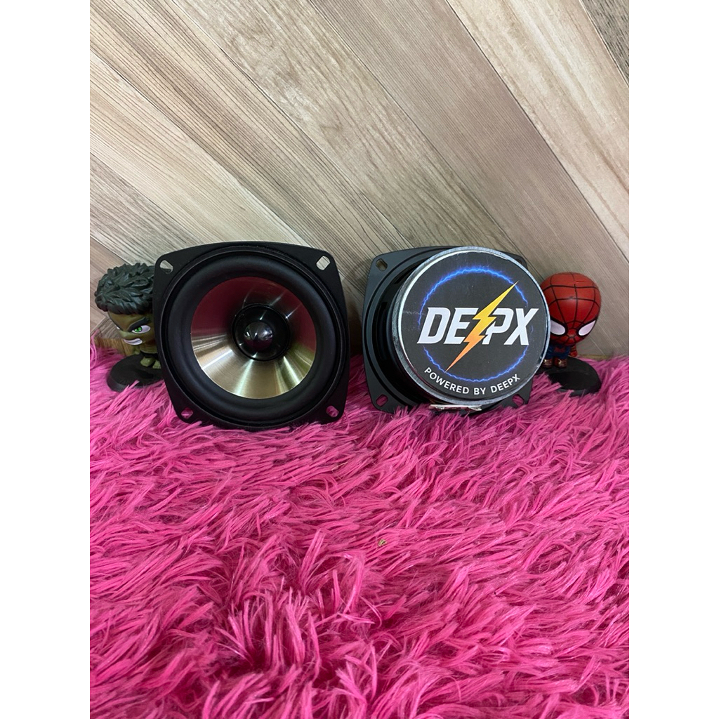 DEEPX 4นิ้ว 8ohm50wattหน้าเงินเสียงใสพุ่งคมชัด(ราคาต่อ1ดอก)