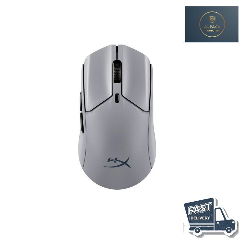 HYPER X MOUSE PULSEFIRE HASTE 2 PRO 4K WIRELESS : A1KY5AA (Gray) สินค้าพร้อมส่ง