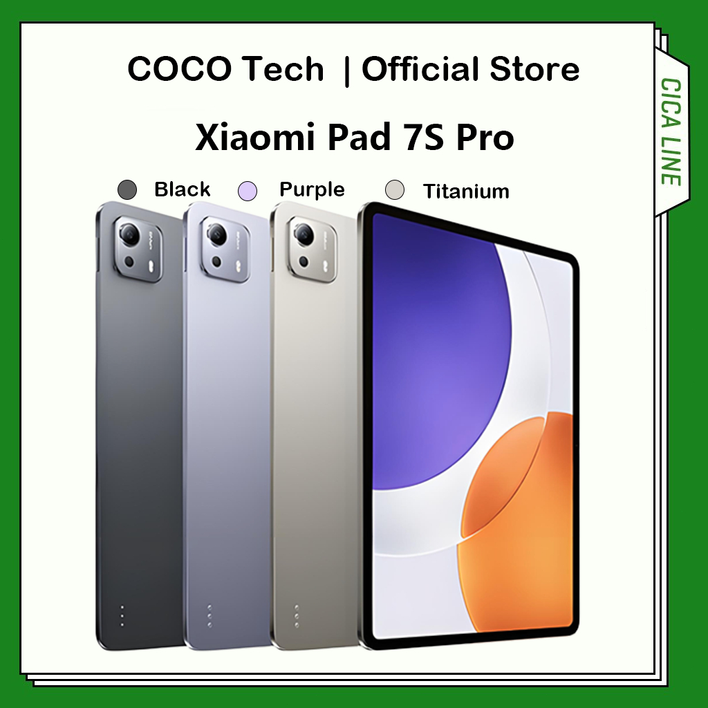 Xiaomi Pad 7S Pro Xring O1 3nm 12.5'' 3.2K 144Hz LCD Screen 10610mAh 120W Xiaomi HyperOS 2