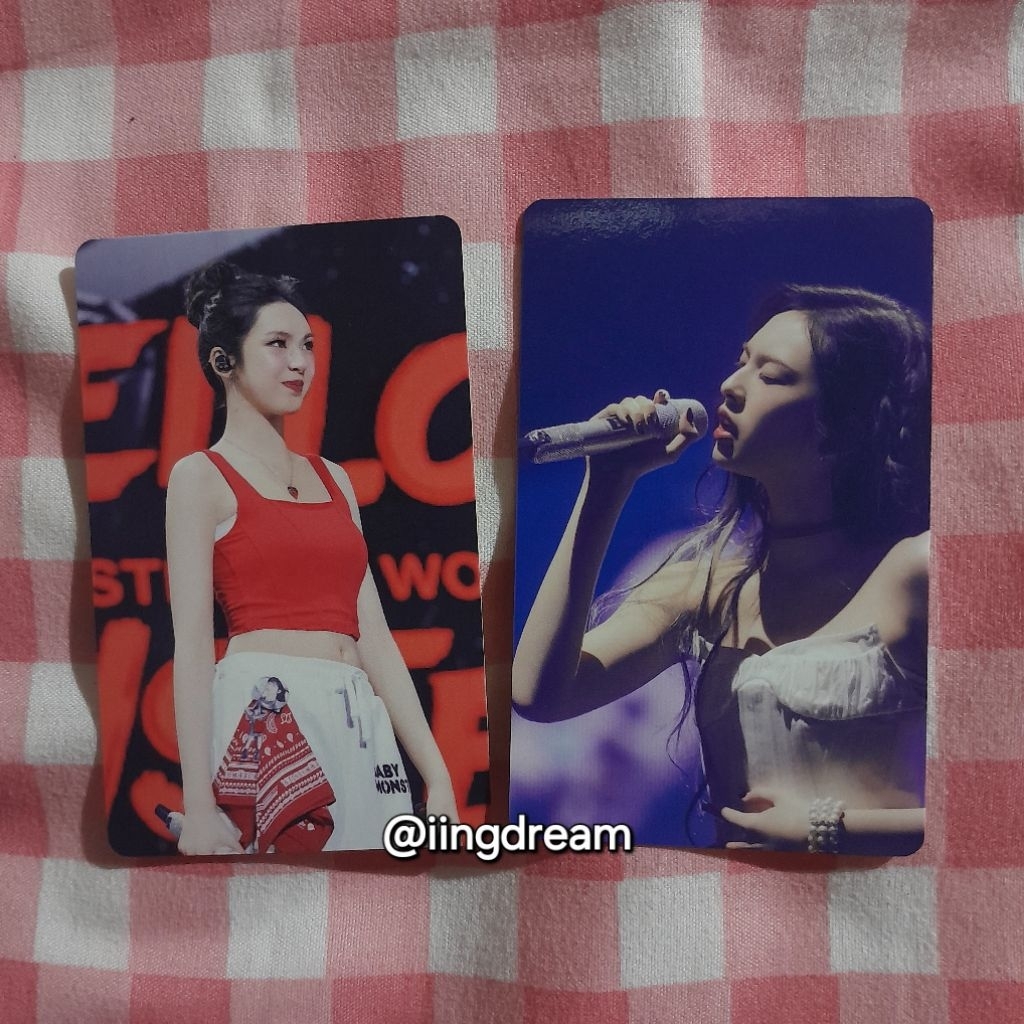 [พร้อมส่ง] •₊˚♡̴- BABYMONSTER TOWER RECORDS CAFE Chiquita ชิกิต้า แคนนี่