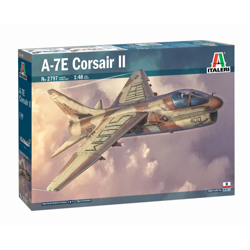 พลาสติก โมเดล ประกอบ ITALERI สเกล 1/48 A-7E CORSAIR II (2797)