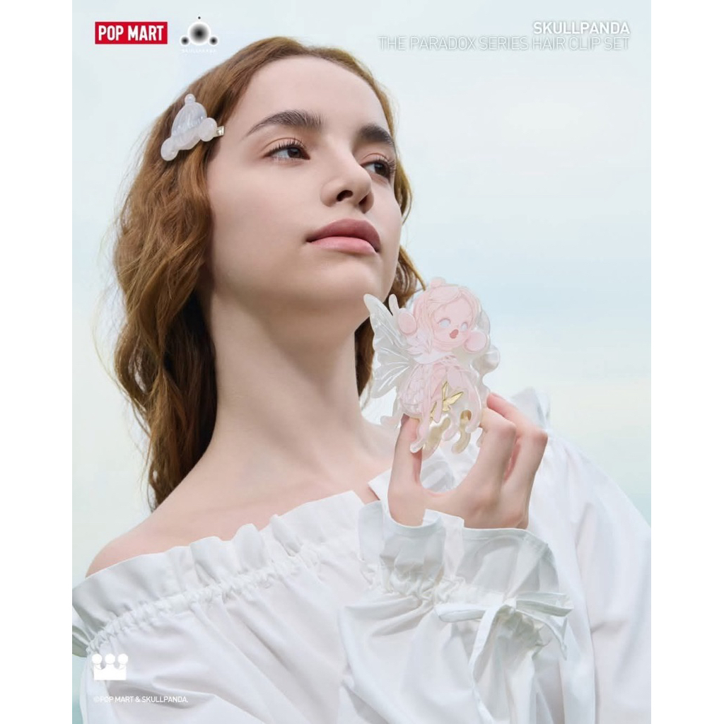กิ๊บskullpanda / เข็มกลัด crying again(เรนโบว์) ของแท้Popmart